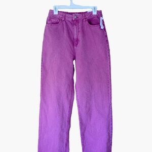 Pacsun 90s boyfriend Jeans Faded Fuschia